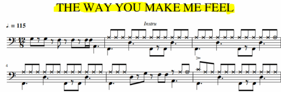 THE WAY YOU MAKE ME FEEL - Michael Jackson