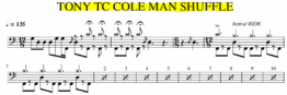 TONY TC COLE MAN SHUFFLE - Tony TC Cole