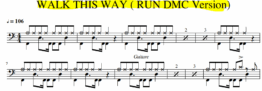 WALK THIS WAY - Version RUN DMC