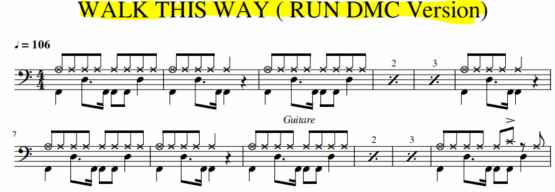 WALK THIS WAY - Version RUN DMC