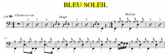 BLEU SOLEIL - Luiza