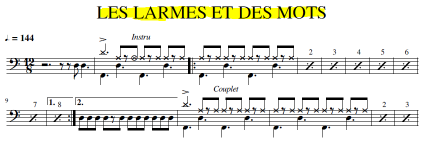 Capture Les larmes et des mots